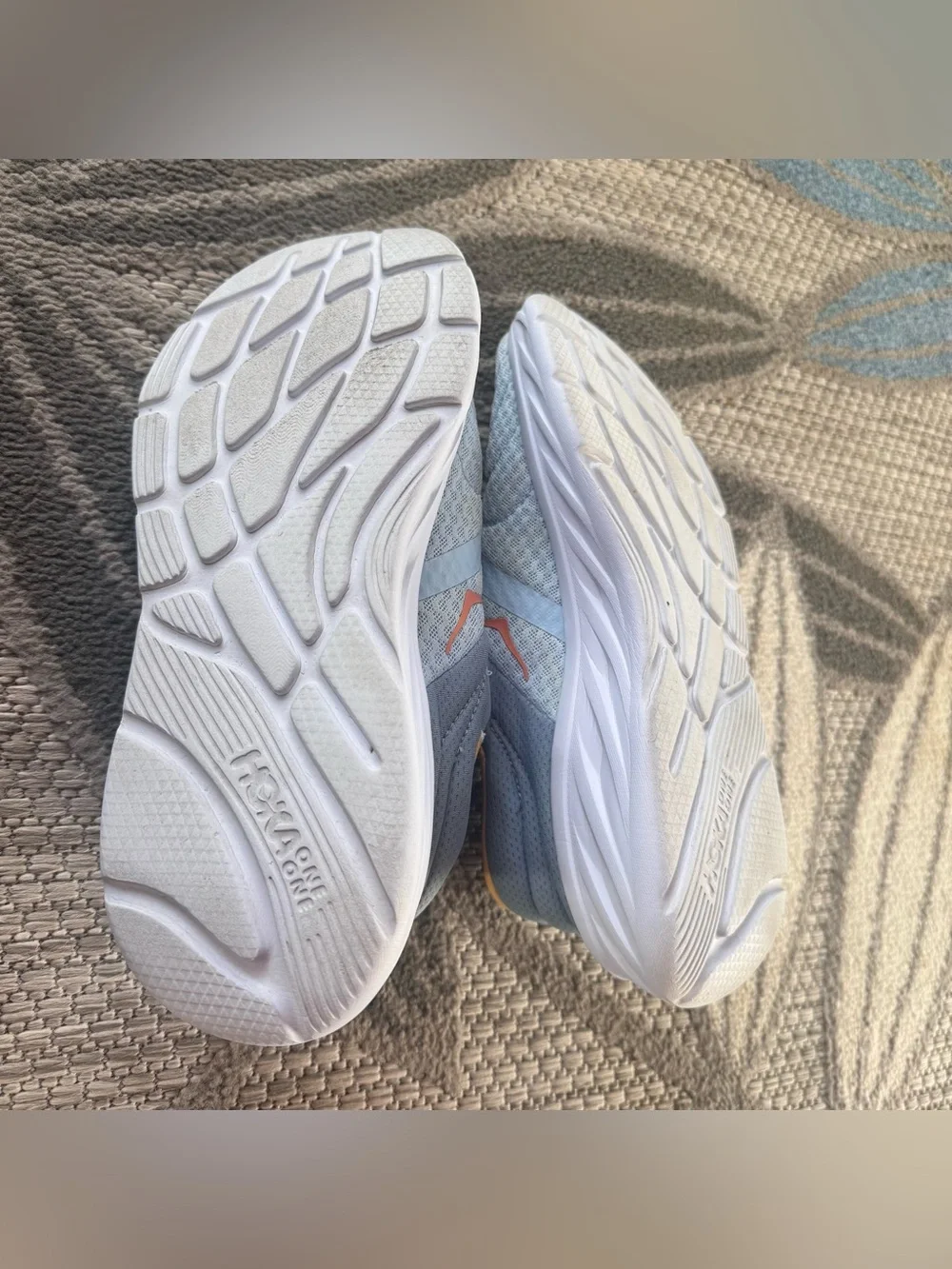 Hoka One Ora Recovery Shoe 2 Light Blue Slip On Women Size US 10 1119398 SSAY